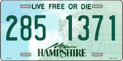 NH license plate 2851371