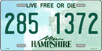 NH license plate 2851372