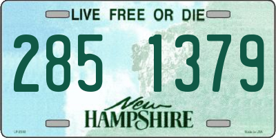 NH license plate 2851379