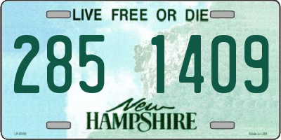 NH license plate 2851409