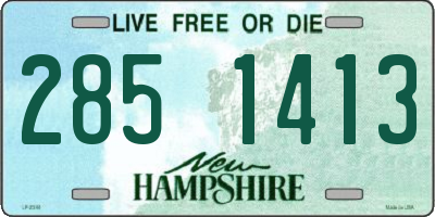 NH license plate 2851413