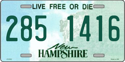 NH license plate 2851416