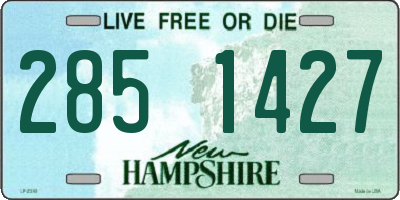 NH license plate 2851427