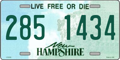 NH license plate 2851434