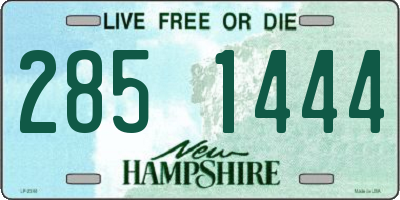 NH license plate 2851444