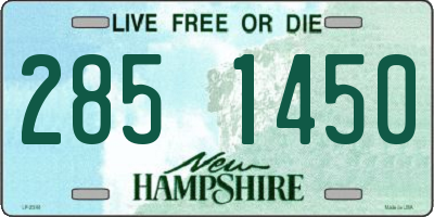 NH license plate 2851450