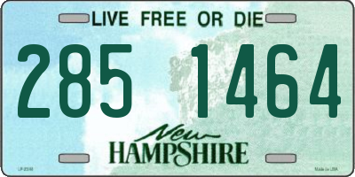 NH license plate 2851464
