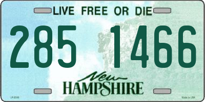 NH license plate 2851466
