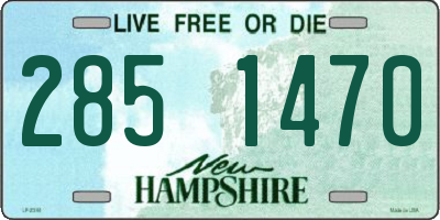 NH license plate 2851470