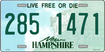 NH license plate 2851471