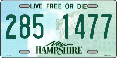 NH license plate 2851477