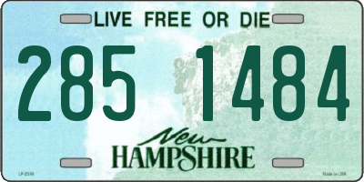 NH license plate 2851484