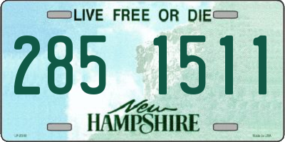 NH license plate 2851511