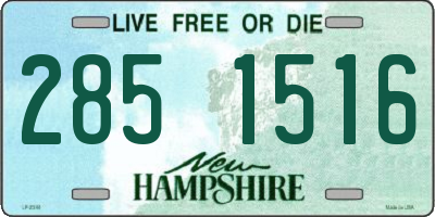 NH license plate 2851516