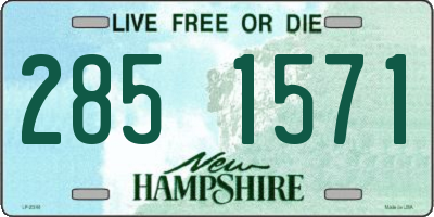 NH license plate 2851571