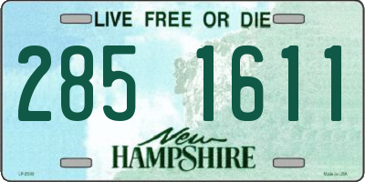 NH license plate 2851611