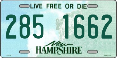 NH license plate 2851662