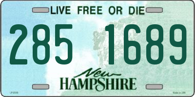 NH license plate 2851689