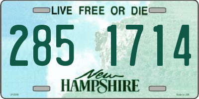 NH license plate 2851714