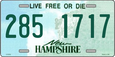 NH license plate 2851717