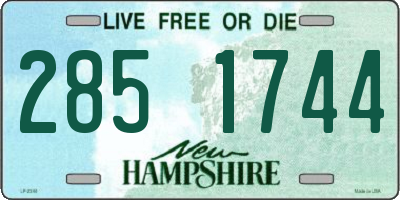 NH license plate 2851744