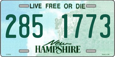 NH license plate 2851773