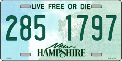 NH license plate 2851797
