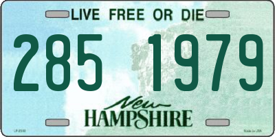 NH license plate 2851979