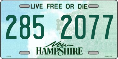 NH license plate 2852077