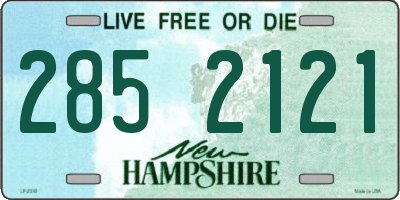 NH license plate 2852121