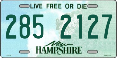 NH license plate 2852127