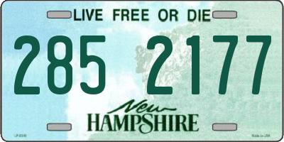 NH license plate 2852177