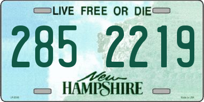 NH license plate 2852219