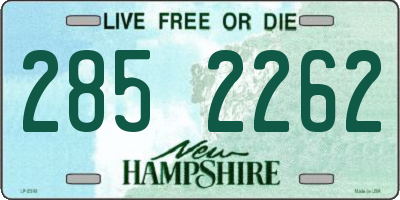 NH license plate 2852262