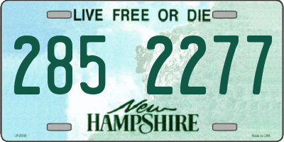 NH license plate 2852277