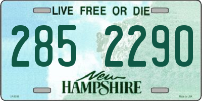 NH license plate 2852290