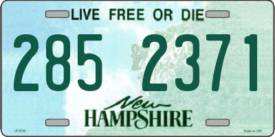NH license plate 2852371