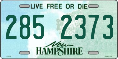 NH license plate 2852373