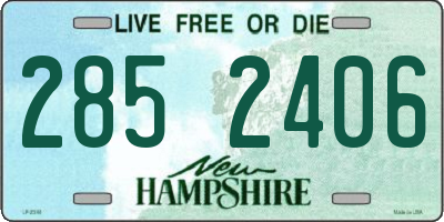 NH license plate 2852406