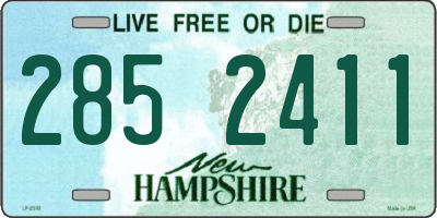 NH license plate 2852411