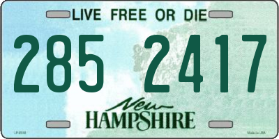 NH license plate 2852417