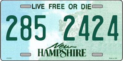 NH license plate 2852424