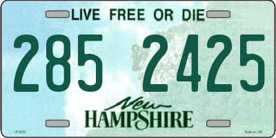 NH license plate 2852425