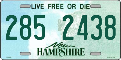 NH license plate 2852438