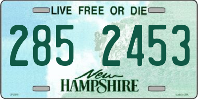 NH license plate 2852453