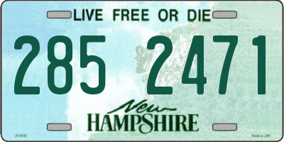 NH license plate 2852471