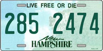 NH license plate 2852474