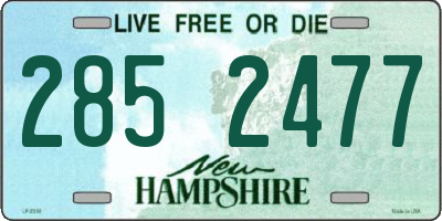 NH license plate 2852477
