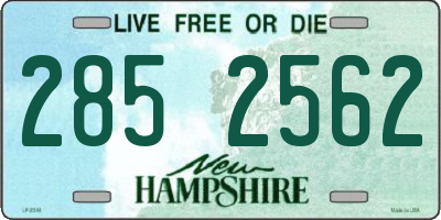 NH license plate 2852562