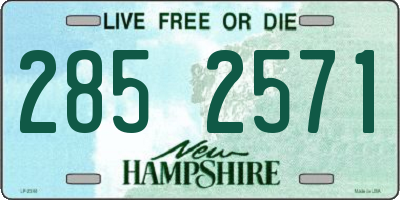 NH license plate 2852571